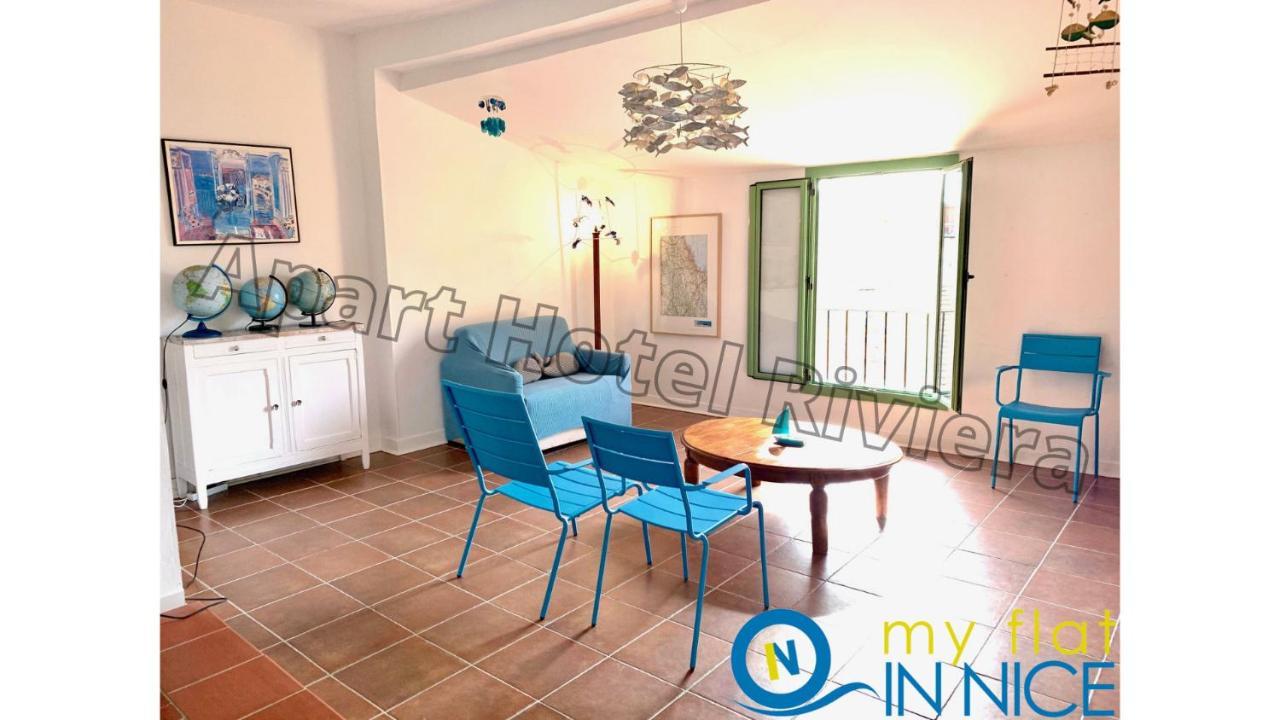 Aparthotel Riviera - Sea View - Amazing Large 3 Bedrooms With Sea View Ac - Old Town- Promenade Des Anglais Nice Eksteriør bilde