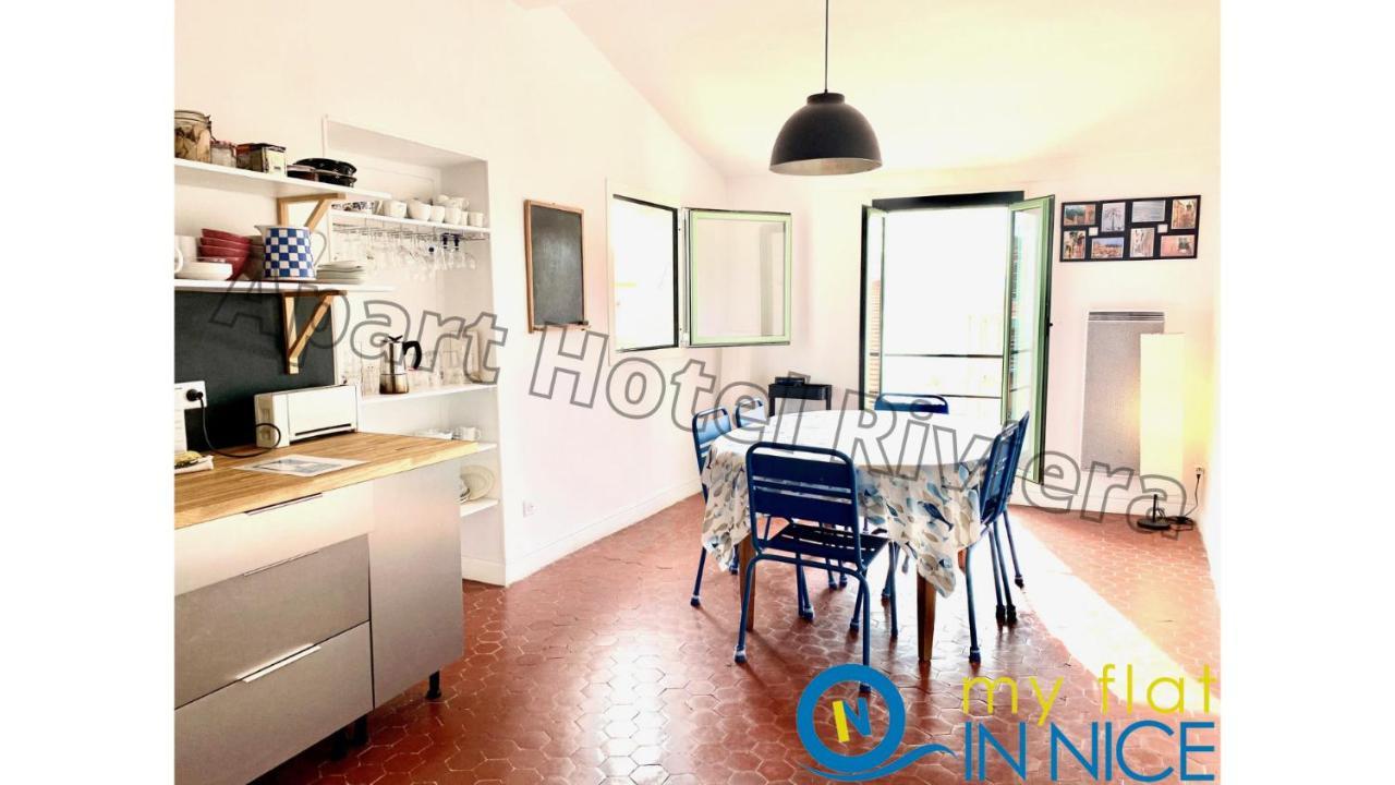 Aparthotel Riviera - Sea View - Amazing Large 3 Bedrooms With Sea View Ac - Old Town- Promenade Des Anglais Nice Eksteriør bilde