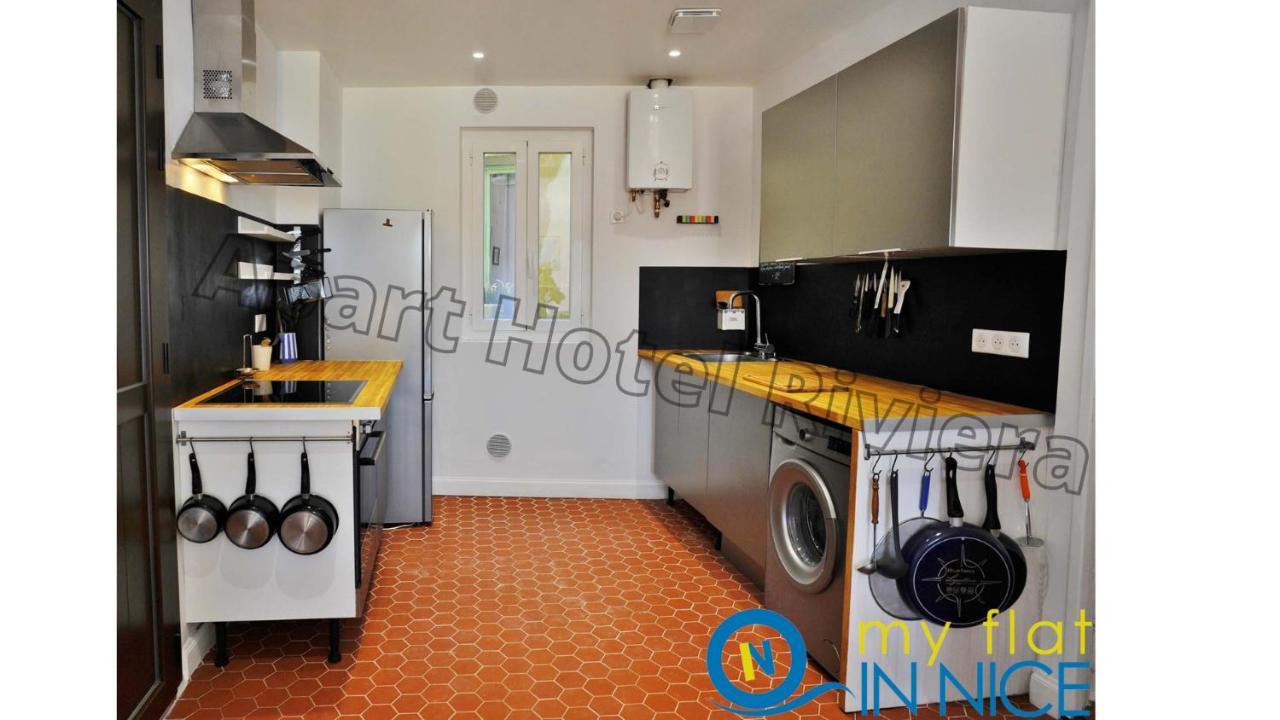 Aparthotel Riviera - Sea View - Amazing Large 3 Bedrooms With Sea View Ac - Old Town- Promenade Des Anglais Nice Eksteriør bilde
