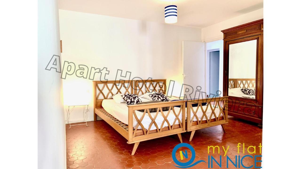 Aparthotel Riviera - Sea View - Amazing Large 3 Bedrooms With Sea View Ac - Old Town- Promenade Des Anglais Nice Eksteriør bilde
