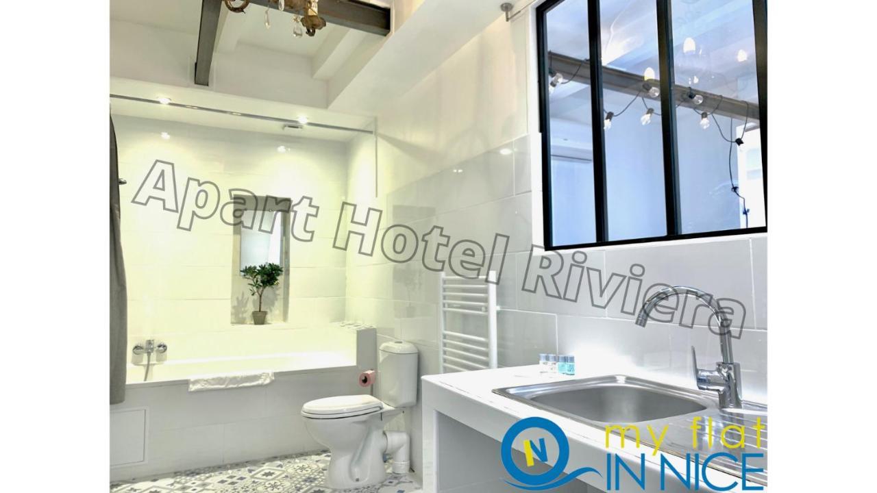 Aparthotel Riviera - Sea View - Amazing Large 3 Bedrooms With Sea View Ac - Old Town- Promenade Des Anglais Nice Eksteriør bilde